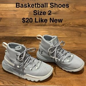 Boys Under Armour Basketball Shoes
